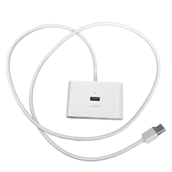 4 Port USB Hub White - Picture 6 of 9